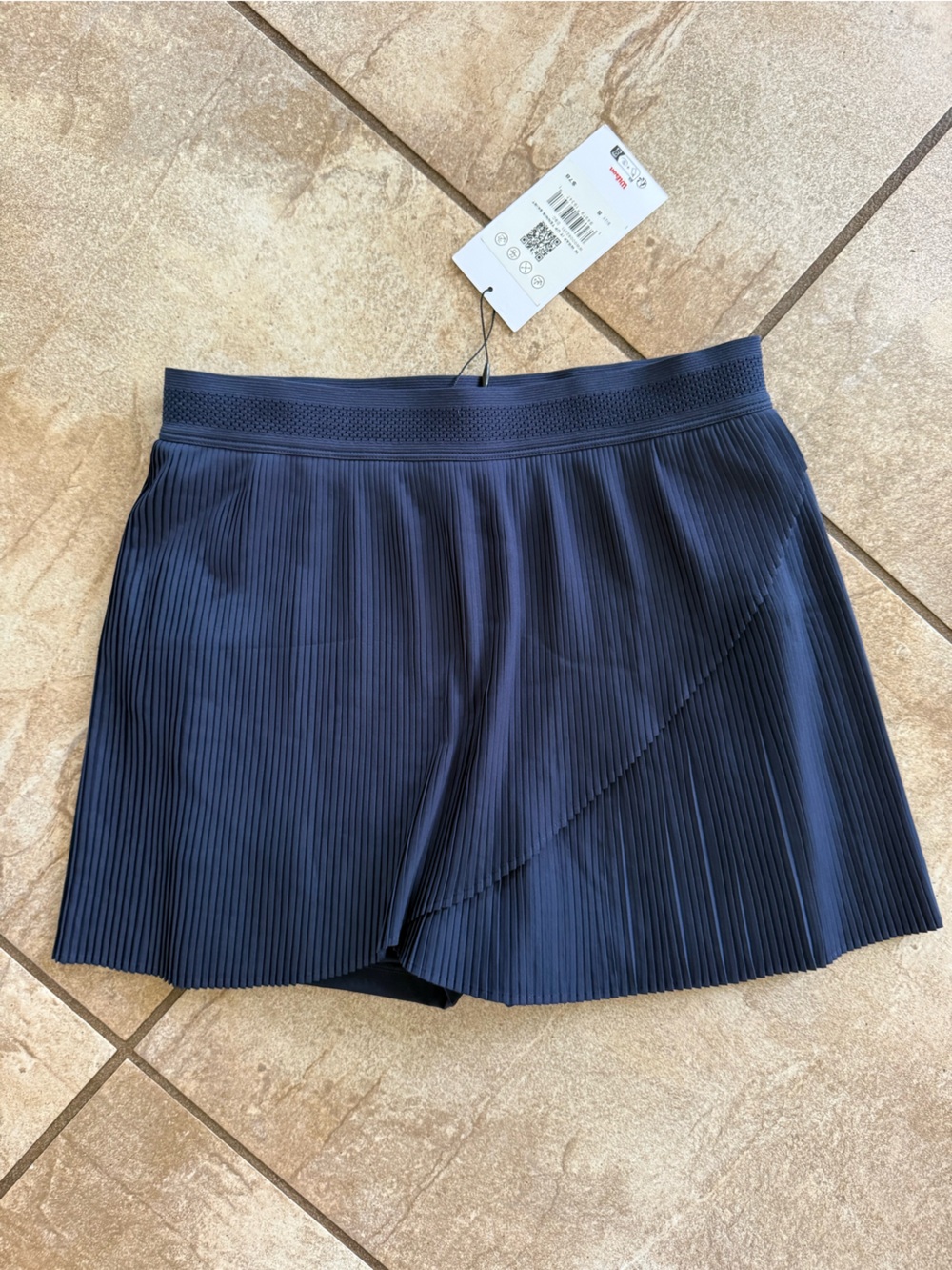 NWT Wilson Navy Wrap It Up Skater Skirt with shorts - S